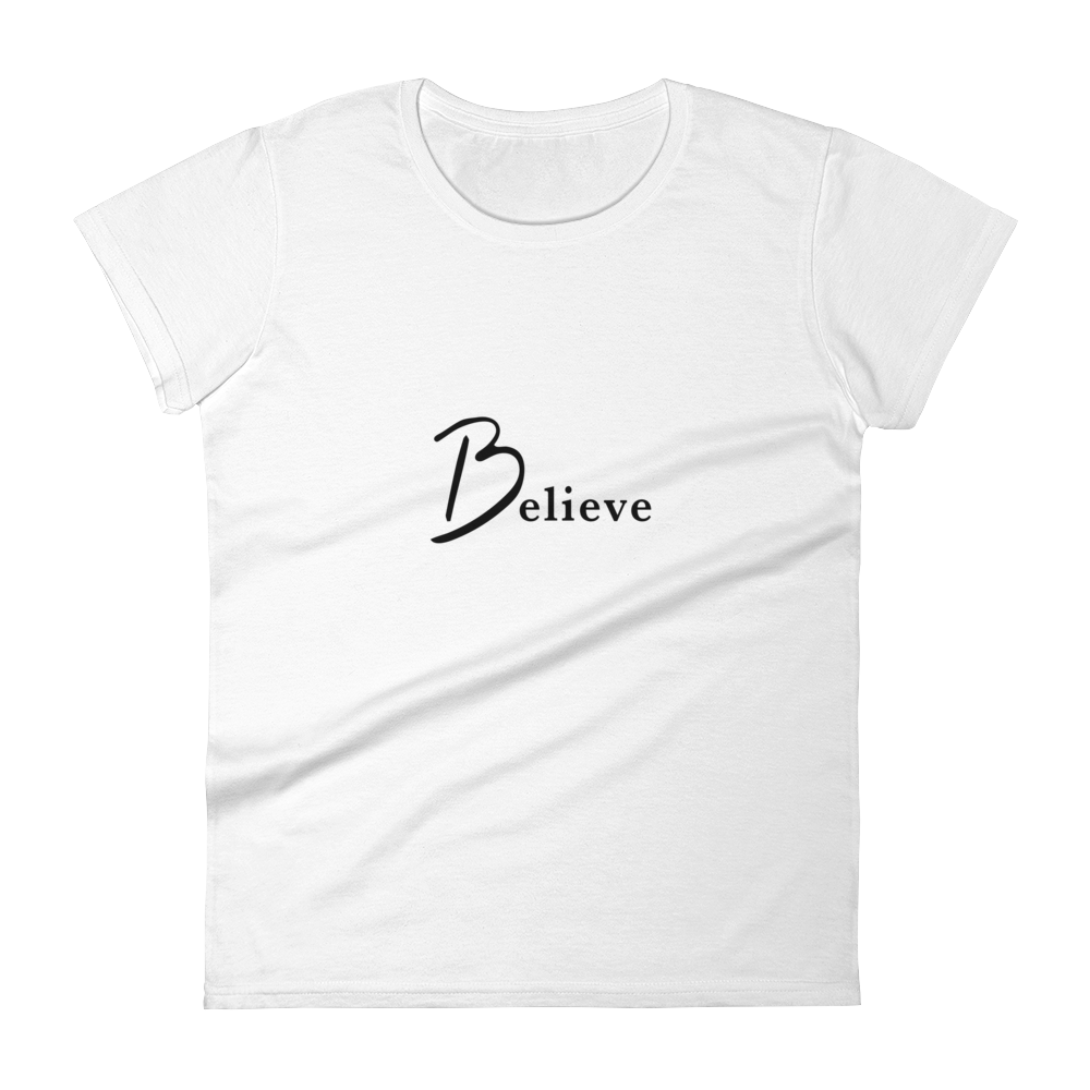 Women's t-shirt Believe