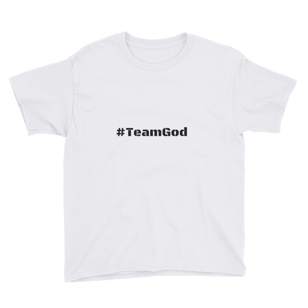 Boys Youth T-Shirt  #TeamGod