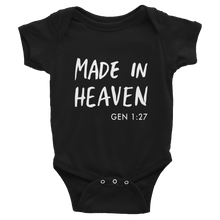 Infant 6-24 Months Bodysuit Made in Heaven