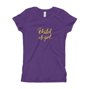 Girl's Youth T-Shirt Child of God