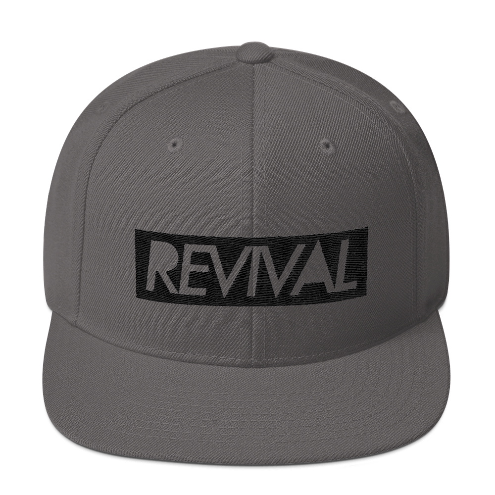 Snapback Grey REVIVAL Hat